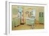 Doctor's Office, Retro-null-Framed Art Print