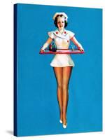 Doctor's Orders Pin-Up 1939-Gil Elvgren-Stretched Canvas