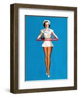 Doctor's Orders Pin-Up 1939-Gil Elvgren-Framed Art Print