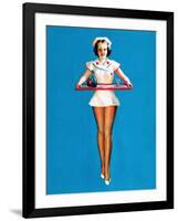 Doctor's Orders Pin-Up 1939-Gil Elvgren-Framed Art Print