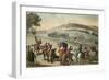 Doctor Syntax at a Review-Thomas Rowlandson-Framed Art Print