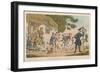 'Doctor Syntax - Rural Sports', 1820-Thomas Rowlandson-Framed Giclee Print