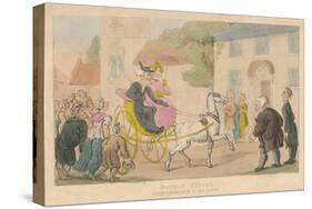 'Doctor Syntax Taking Possession of His Living', 1820-Thomas Rowlandson-Stretched Canvas