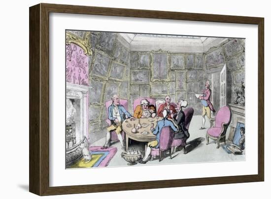 Doctor Syntax with My Lord, Early 19th Century-Thomas Rowlandson-Framed Giclee Print