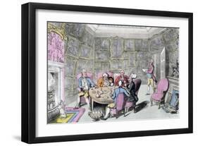 Doctor Syntax with My Lord, Early 19th Century-Thomas Rowlandson-Framed Giclee Print