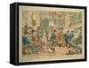 Doctor Syntax-Thomas Rowlandson-Framed Stretched Canvas
