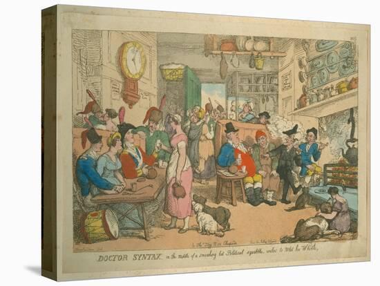 Doctor Syntax-Thomas Rowlandson-Stretched Canvas