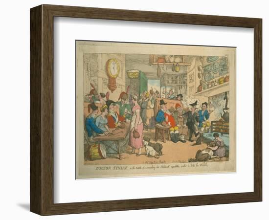 Doctor Syntax-Thomas Rowlandson-Framed Giclee Print