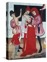 Doctor Treating Plague Victims, Saint Sebastian's Life-null-Stretched Canvas