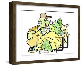 Doctor Turtle-Nate Owens-Framed Giclee Print