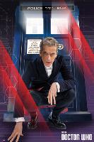 Doctor Who - Crouching-null-Lamina Framed Poster