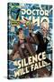 Doctor Who-Silence Will Fall Comic Cover-null-Stretched Canvas