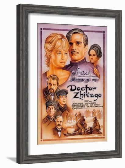 Doctor Zhivago, 1965-null-Framed Art Print