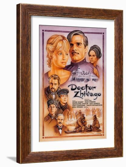 Doctor Zhivago, 1965-null-Framed Art Print