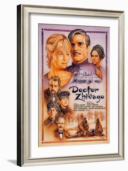 Doctor Zhivago, 1965-null-Framed Art Print