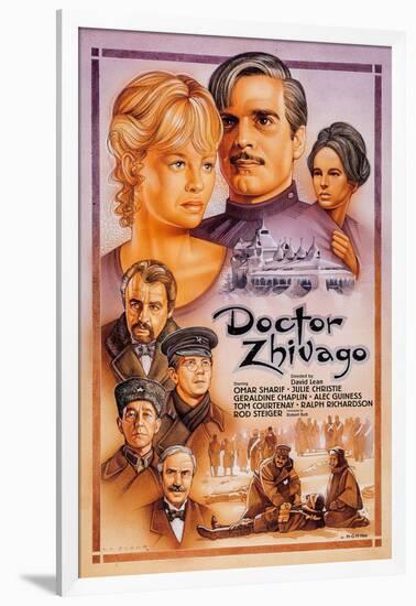Doctor Zhivago, 1965-null-Framed Art Print