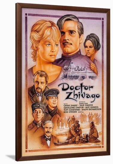 Doctor Zhivago, 1965-null-Framed Art Print