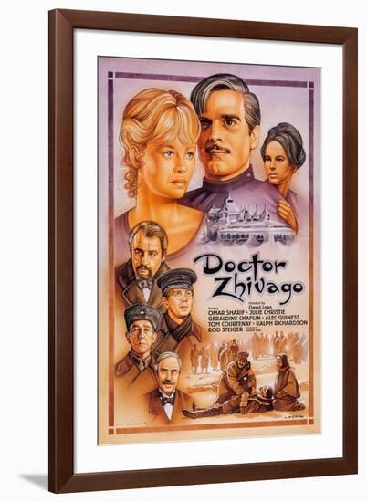 Doctor Zhivago, 1965-null-Framed Art Print