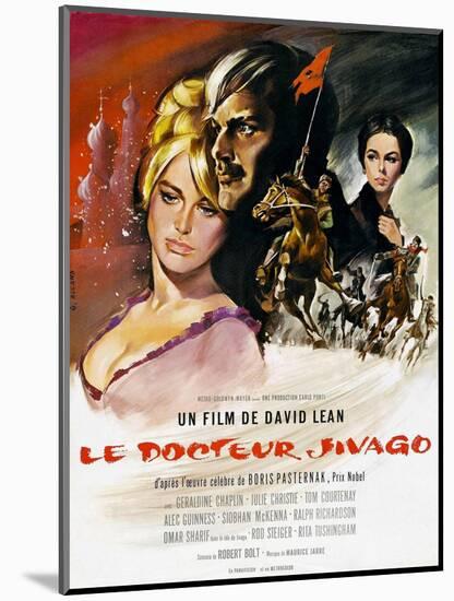 Doctor Zhivago, (aka Le Docteur Jivago), 1965-null-Mounted Art Print