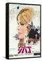 Doctor Zhivago, Japanese Movie Poster, 1965-null-Framed Stretched Canvas