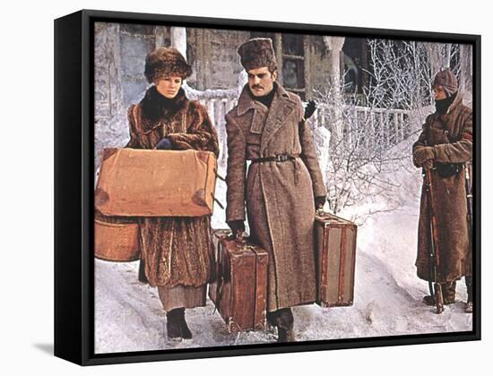 Doctor Zhivago, Julie Christie, Omar Sharif, 1965-null-Framed Stretched Canvas