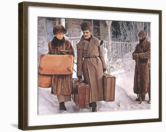 Doctor Zhivago, Julie Christie, Omar Sharif, 1965-null-Framed Photo