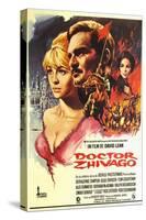 Doctor Zhivago, Spanish Movie Poster, 1965-null-Stretched Canvas