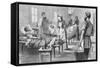 Doctors and Nurses Attending to Patients-null-Framed Stretched Canvas