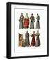 Doctors and Servants, 14th-16th Century-Edward May-Framed Giclee Print