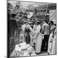 Doctors and Spectators Watching Operation Being Performed at Charing Cross Hospital-null-Mounted Photographic Print