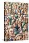Doctors & Nurses1995  (watercolour)-PJ Crook-Stretched Canvas