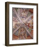 Doctors of Church, Fresco-Gaudenzio Ferrari-Framed Giclee Print