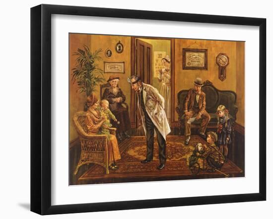 Doctors Office-Lee Dubin-Framed Giclee Print