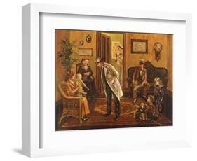 Doctors Office-Lee Dubin-Framed Giclee Print