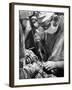 Doctors Performing a Perfusion Operation for Treatment of Cancer-null-Framed Photographic Print