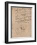 Document confirming the abdication of Kaiser Wilhel II of Germany, 9 November 1918 (1935)-Unknown-Framed Giclee Print