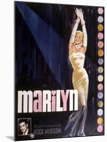 Documentaire Marilyn De Rock Hudson-null-Mounted Photo