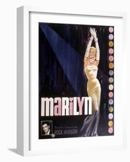 Documentaire Marilyn De Rock Hudson-null-Framed Photo