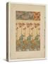 Documents Decoratifs: Oriental Poppies (Colour Litho)-Alphonse Marie Mucha-Stretched Canvas