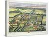 Doddington in the County of Lincoln Engraved by Johannes Kip (C.1652-1722)-Leonard Knyff-Stretched Canvas