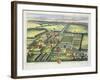 Doddington in the County of Lincoln Engraved by Johannes Kip (C.1652-1722)-Leonard Knyff-Framed Giclee Print