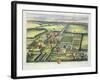 Doddington in the County of Lincoln Engraved by Johannes Kip (C.1652-1722)-Leonard Knyff-Framed Giclee Print