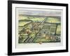 Doddington in the County of Lincoln Engraved by Johannes Kip (C.1652-1722)-Leonard Knyff-Framed Giclee Print