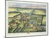 Doddington in the County of Lincoln Engraved by Johannes Kip (C.1652-1722)-Leonard Knyff-Mounted Giclee Print