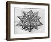 Dodecahedron, from "De Divina Proportione" by Luca Pacioli, Published 1509, Venice-Leonardo da Vinci-Framed Giclee Print