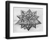 Dodecahedron, from "De Divina Proportione" by Luca Pacioli, Published 1509, Venice-Leonardo da Vinci-Framed Giclee Print