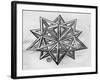 Dodecahedron, from "De Divina Proportione" by Luca Pacioli, Published 1509, Venice-Leonardo da Vinci-Framed Giclee Print