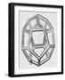 Dodecahedron, from "De Divina Proportione" by Luca Pacioli, Published 1509, Venice-Leonardo da Vinci-Framed Giclee Print