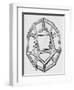 Dodecahedron, from "De Divina Proportione" by Luca Pacioli, Published 1509, Venice-Leonardo da Vinci-Framed Giclee Print