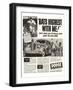 Dodge Ad With Joe Dimaggio-null-Framed Art Print